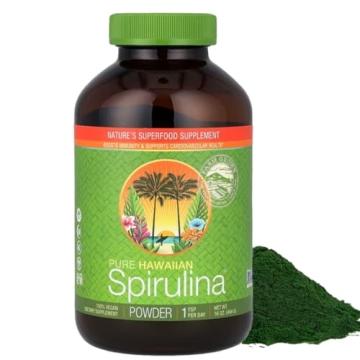 Nutrex Hawaii Pure Hawaiian Spirulina Powder 16 Oz Vegan