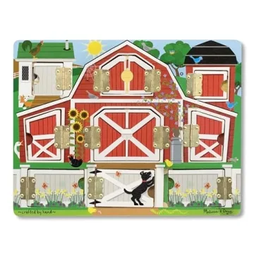 Melissa & Doug Magnetic Puzzle Board for Toddler Fun