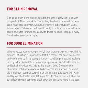 Nature's Miracle Advanced Stain and Odor Eliminator for Pets