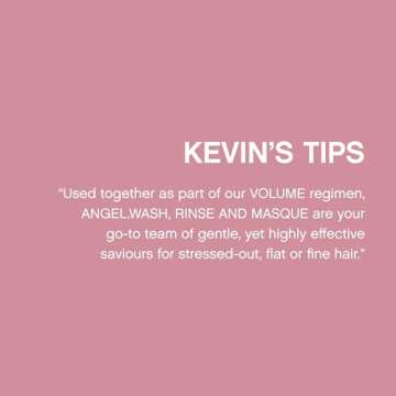 KEVIN.MURPHY ANGEL.MASQUE - Hair Masque for Damaged Hair - For Fine, Dry, Coloured Hair - Deep Conditioning Hair Treatment - With Lotus Flower & Bamboo Extract - Sulphate Free - 200 mL / 6.7 fl oz
