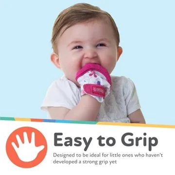 Nuby Soothing Teething Mitten for Baby's Relief