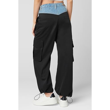 Stylish [BLANKNYC] Women's Franklin Pant with Cargo Pockets