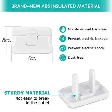 Baby Proofing Outlet Covers - Safety First with 40 Pack