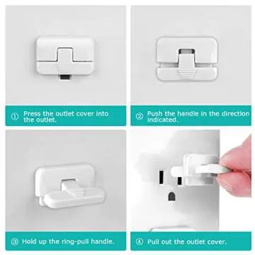 Baby Proofing Outlet Covers - Safety First with 40 Pack