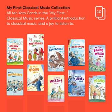 Yoto My First Classical Music Collection – 10 Kids Musical Cards for Use with Player & Mini All-in...