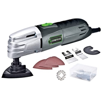 Genesis GMT15A: Versatile Multi-Purpose Oscillating Tool Kit