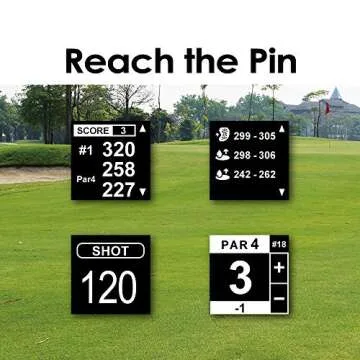 CANMORE TW353 Golf GPS Watch, Lightweight & Durable