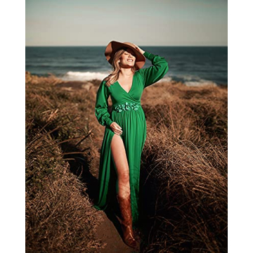 Elegant ChoiyuBella Maternity Gown for Baby Showers