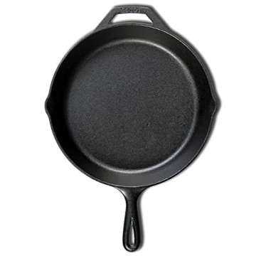Lodge 12 Inch Cast Iron Skillet for Perfect Cooking