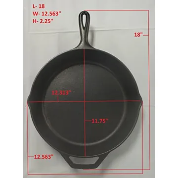 Lodge 12 Inch Cast Iron Skillet for Perfect Cooking