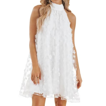 VIMPUNEC Women's Summer Wedding Guest A-line Dress