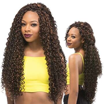 Outre Synthetic Hair Crochet Braids X-Pression Braid 24" 6-Pack