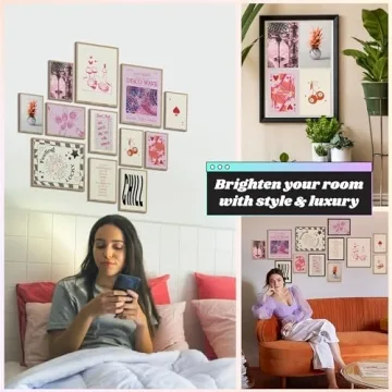 Cute Preppy Room Decor Posters for Stylish Aesthetics