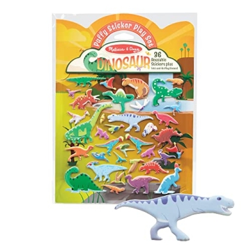 Engaging Melissa & Doug Dinosaur Puffy Sticker Play Set