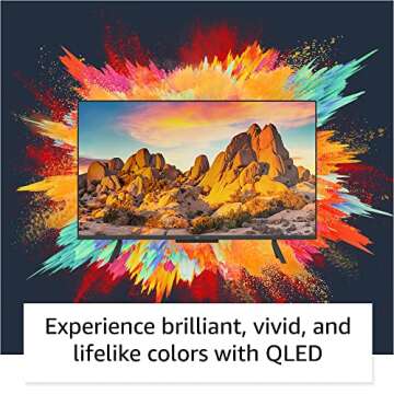 Amazon Fire TV 43" Omni QLED Series 4K UHD Smart TV with Dynamic Dolby Vision IQ, Ambient Experience...