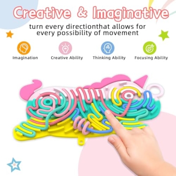 Silicone Sensory Activity Board for Kids & Adults - Fidget Toy