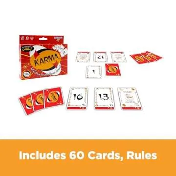 KARMA Card Games – Kids Games, Family Games Night, Card Games for Kids, Multi-Player, Screen Free,...