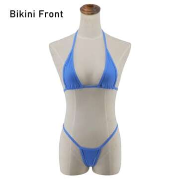 SHERRYLO Micro Bikini Extreme for Women Sexy G String Thong Swimsuit Mini Bikinis Bathing Suit Exoti...