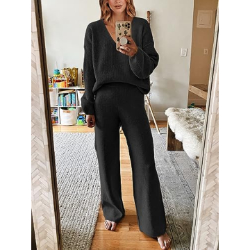 Shop ANRABESS Women 2 Piece Sweater Lounge Set Online