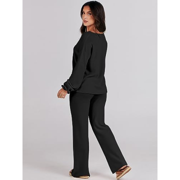 Shop ANRABESS Women 2 Piece Sweater Lounge Set Online