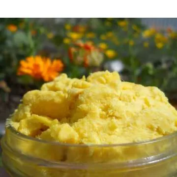 Raw Unrefined Shea Butter from Ghana in 32 oz Jar