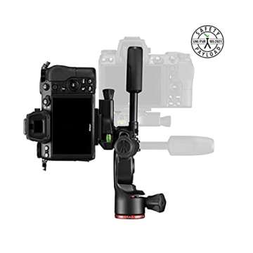 Manfrotto MH01HY-3W 3-Way Head Video Head Travel Head Befree 3-Way Live Head Head, Foldable, Small, ...