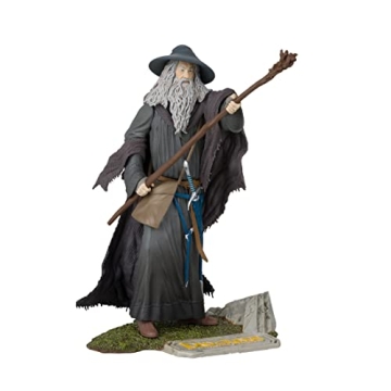 McFarlane Toys - WB 100: Gandalf The Grey (The Lord of The Rings) Movie Maniacs 6in Posed Figure