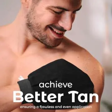 MainBasics Korean Exfoliating Mitts - Deep Exfoliating Gloves for Dead Skin, Spray Tan Prep, Keratosis Pilaris, and Body Scrub - 100% Viscose (1 Pair/2 Mitts)