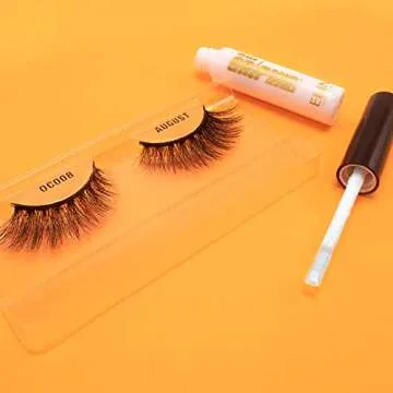 EBIN NEW YORK Grip Bond Eyelash Adhesive (Paddle Type, White/Dries Clear, 0.18 oz) | Hypoallergenic Latex Free Formaldehyde Free Lasts All Day Ideal for Sensitive Skins