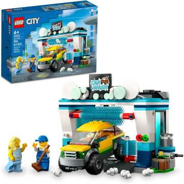 LEGO City Car Wash 60362 Fun Toy Set for Kids