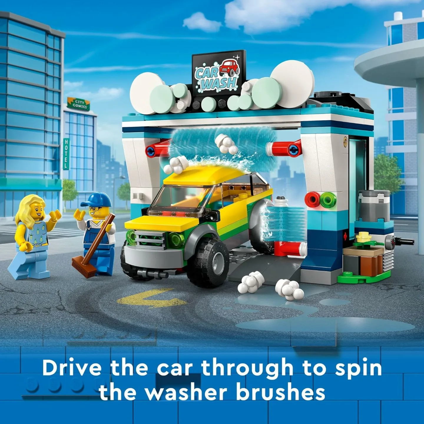 LEGO City Car Wash 60362 Fun Toy Set for Kids