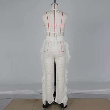 JRRY Women's Knitted 2 Piece Set - Crochet Beachwear