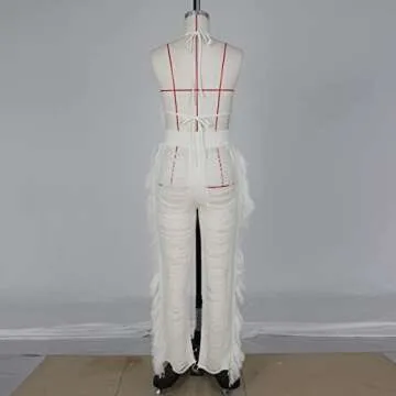 JRRY Women's Knitted 2 Piece Set - Crochet Beachwear