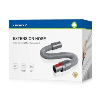 LANMU Flexible Extension Hose Attachment Compatible with Dyson V15 V12 V11 V10 V8 V7 Outsize Absolut...