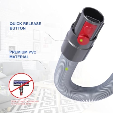 LANMU Extension Hose for Dyson Vacuum Cleaners