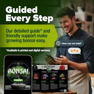 Bonsai Tree Kit - Perfect Gift for Gardeners and Nature Lovers