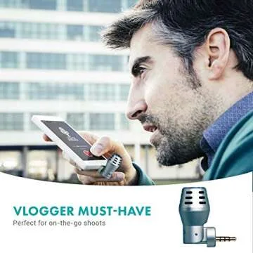 Movo MA200 Compact External Microphone for iPhones