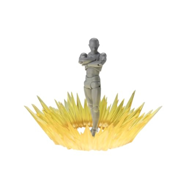 Dynamic TAMASHII NATIONS Shock Impact Yellow Ver. for S.H.Figuarts, Exciting Photography Accessory f...