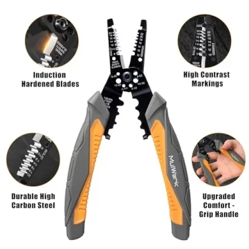 MulWark 3 in 1 Self Adjusting Wire Stripper Tool