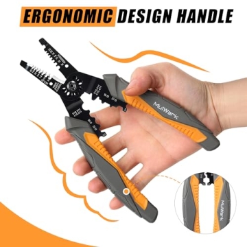 MulWark 3 in 1 Self Adjusting Wire Stripper Tool