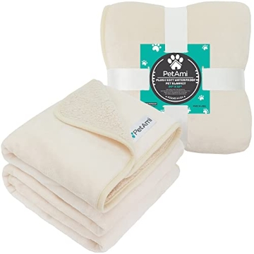 PetAmi Waterproof Dog Blanket - Cozy & Reversible Design