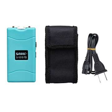 SABRE Stun Gun with LED Flashlight, Maximum Safety Device