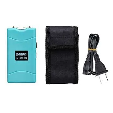 SABRE Stun Gun with LED Flashlight, Maximum Safety Device