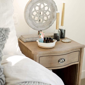 NaturalCozy 5-Piece Cotton Rope Baskets for Home