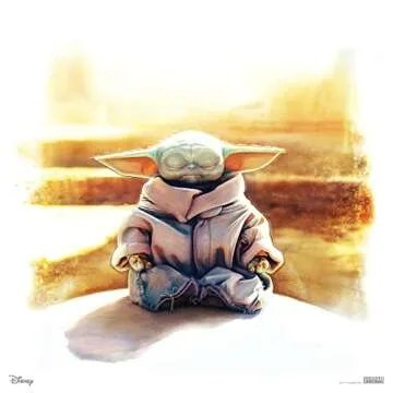 STAR WARS Baby Boys The Mandalorian Cap and Bootie Set - Baby Yoda Baby Gift Set with Baby Hat and Baby Socks (Green/White, 0-12 Months)