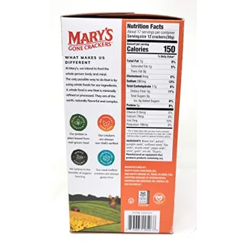 18oz Organic Mary's Gone Crackers - Healthy Crunchy Snack