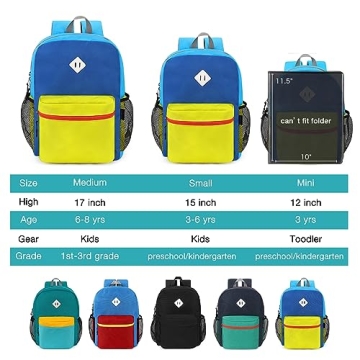 STEAMEDBUN Kids Backpack for Boys,Kindergarten Backpack for Toddler Boys Age 3-6