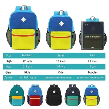 STEAMEDBUN Kids Backpack for Boys,Kindergarten Backpack for Toddler Boys Age 3-6
