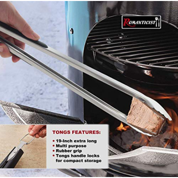 ROMANTICIST Professional Grill Accessories Set for All Chefs