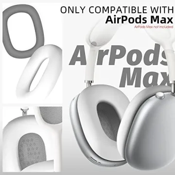 AirPods Max Silicone Earpad Covers Sweatproof Protection